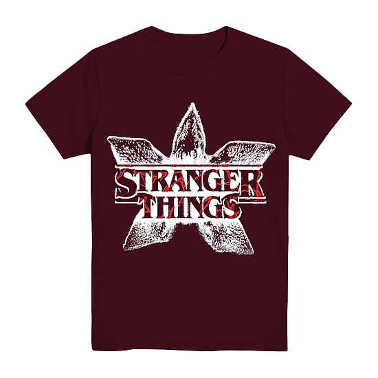 Little & Big Kid Boys Crew Neck Short Sleeve Regular Fit Stranger Things Graphic T-Shirt