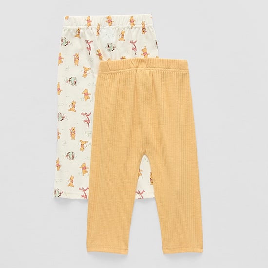 Baby Unisex Straight Regular Fit Winnie The Pooh Pull-On Pant