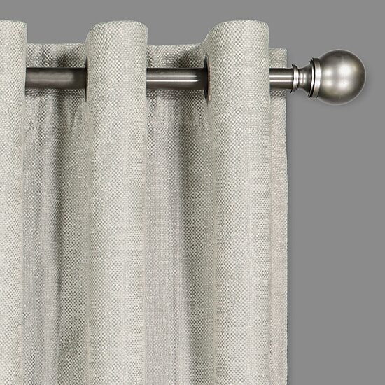 Eclipse Ambiance Draft Stopper Grommet Top Energy Saving 100% Blackout Single Curtain Panel