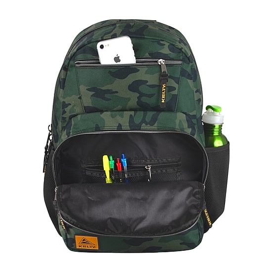 AD Sutton Kelty Camo Backpack with Daisy Chain Straps