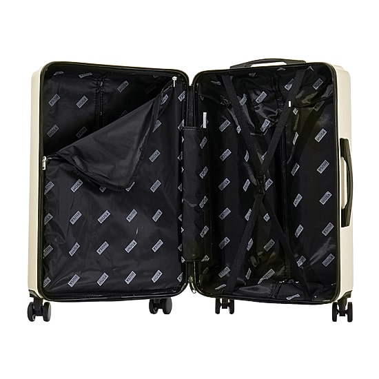 InUSA Drip 28 Inch Hardside Lightweight Checked Spinner Luggage