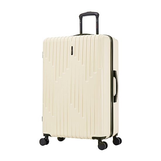 InUSA Drip 28 Inch Hardside Lightweight Checked Spinner Luggage