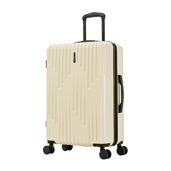 InUSA Drip 24 Inch Hardside Lightweight Checked Spinner Luggage