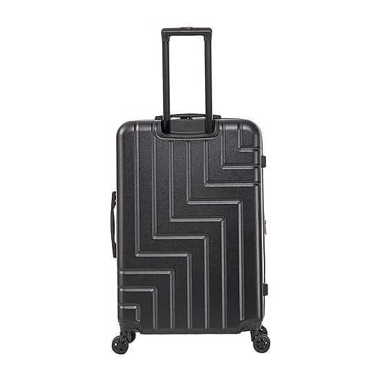Dukap Zahav 28 Inch Hardside Lightweight Checked Spinner Luggage