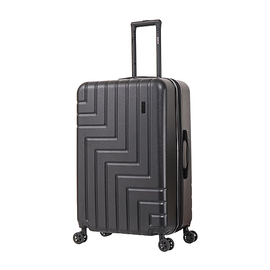 Dukap Zahav 28 Inch Hardside Lightweight Checked Spinner Luggage