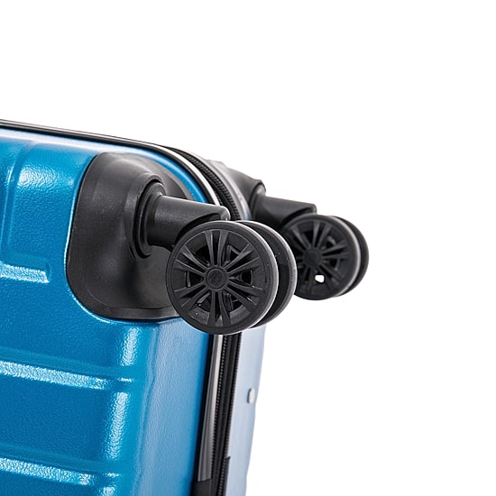 Dukap Zahav 24 Inch Hardside Lightweight Checked Spinner Luggage