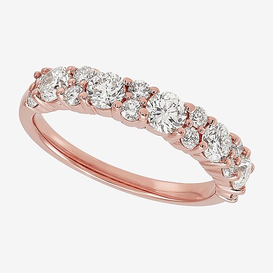 Limited Quantities! Womens 1 1/3 CT. T.W. Natural White Diamond 14K Gold Wedding Band