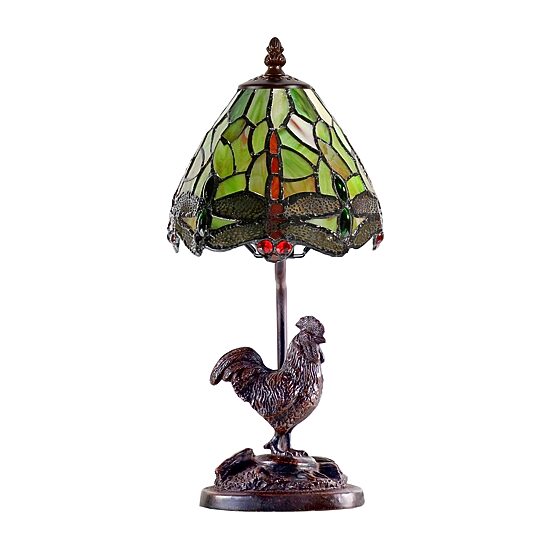 Dale Tiffany 16" Glass Table Lamp