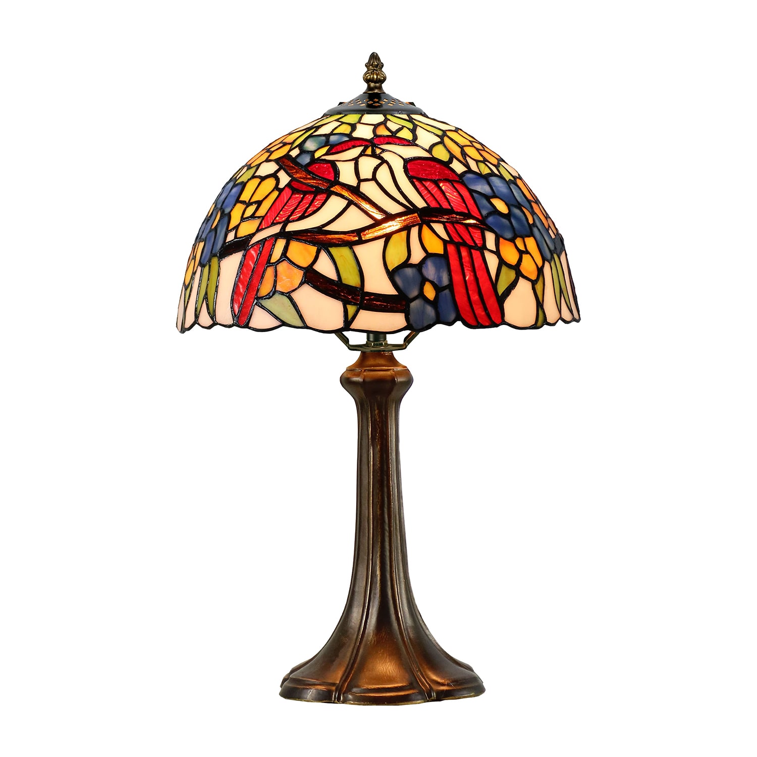 Dale Tiffany 19" Sheldon Tiffany Glass Table Lamp
