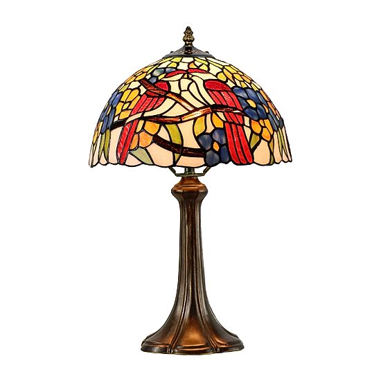 Dale Tiffany 19" Sheldon Tiffany Glass Table Lamp