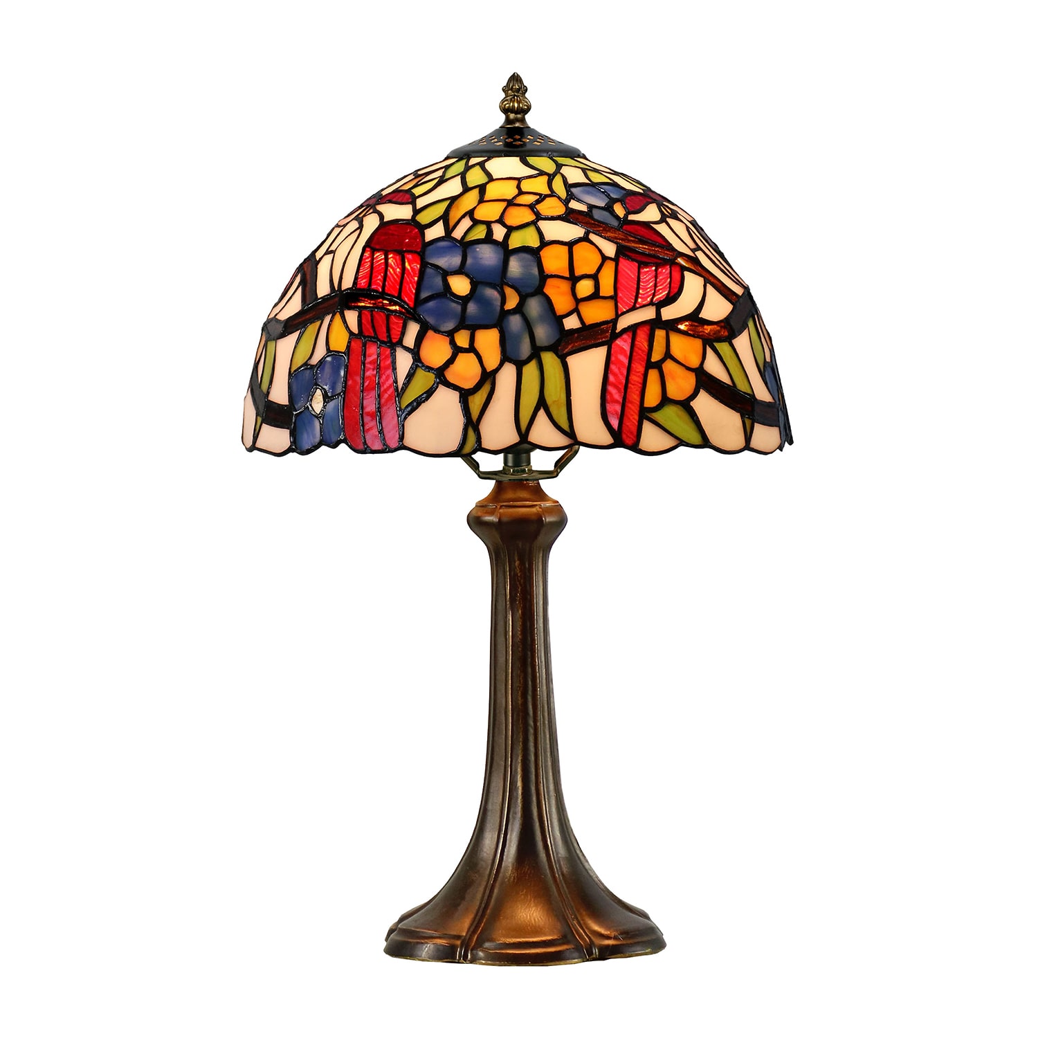 Dale Tiffany 19" Sheldon Tiffany Glass Table Lamp