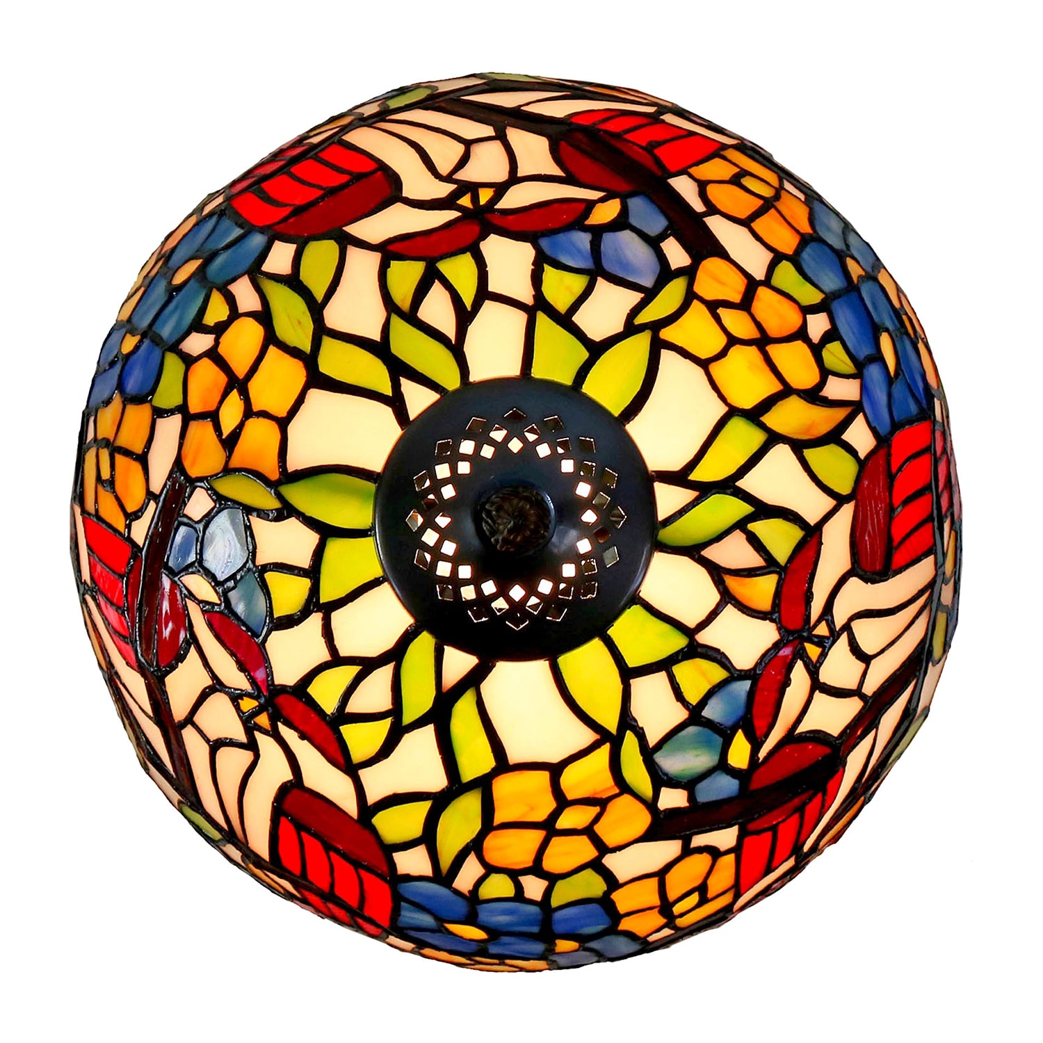 Dale Tiffany 19" Sheldon Tiffany Glass Table Lamp