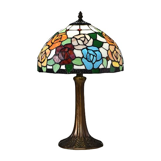 Dale Tiffany 19.5" Manor Tiffany Glass Table Lamp