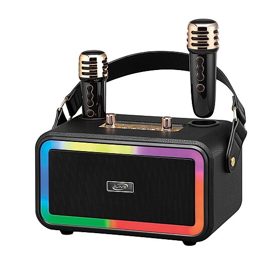 iLive Karaoke Wireless Party Portable Speakers
