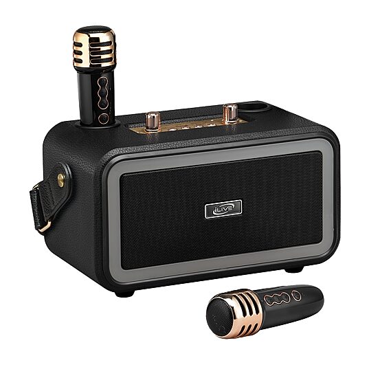 iLive Karaoke Wireless Party Portable Speakers