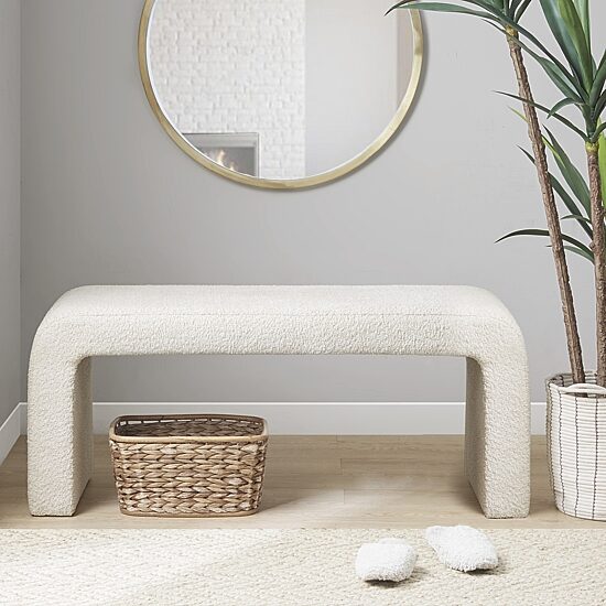 INK+IVY Steve Upholstered Bench