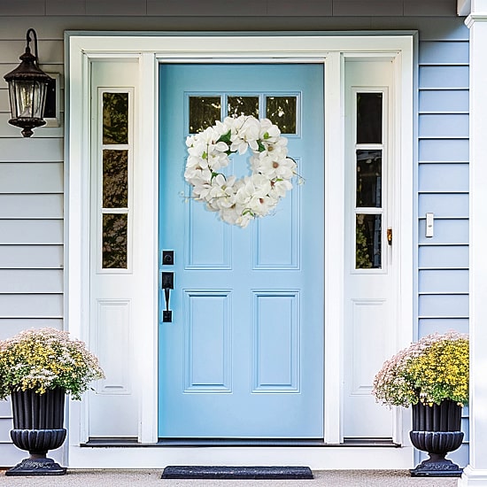 Northlight 24in Magnolias Unlit Wreath