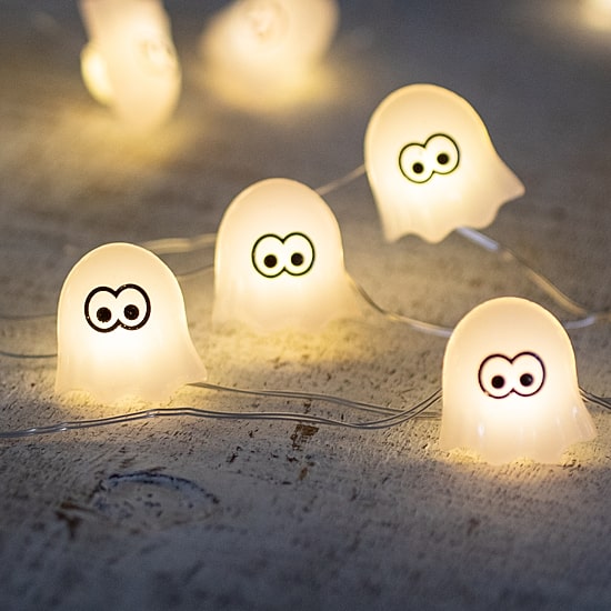 Northlight 10ct Led Halloween Ghost Fairy String Lights