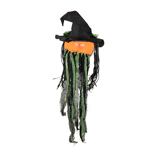 Northlight 10in Creepy Jack-O-Lantern 3-D Window Halloween Yard Art