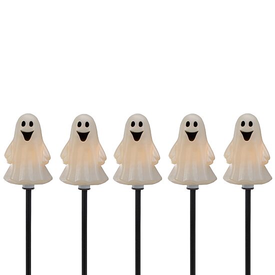 Northlight 3.75ft Ghost Shaped 5-pc. Pathway Light