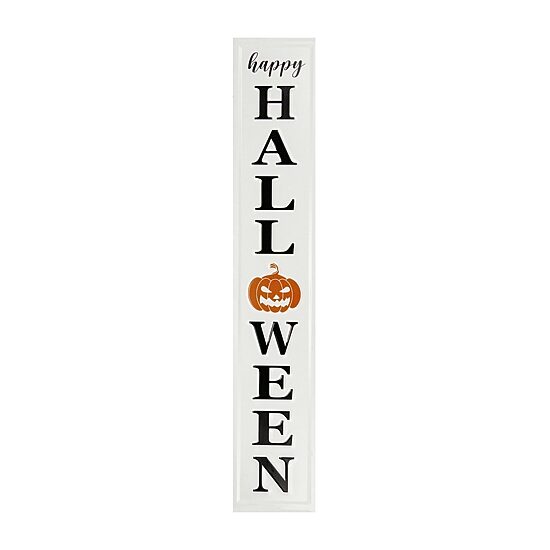 Northlight 31.5in Metal Happy Halloween Wall Halloween Yard Art