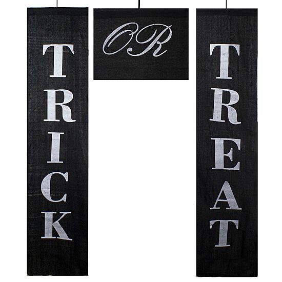 Northlight 19.25in Trick Or Treat Banners Halloween Yard Art