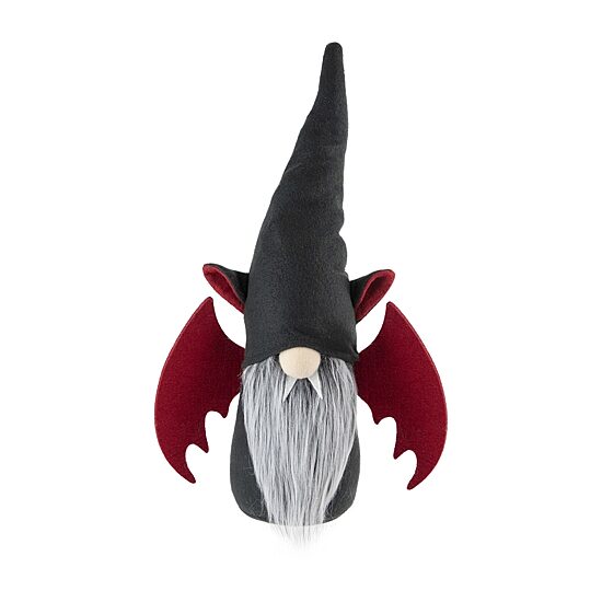 Northlight 17in Black And Red Boy With Bat Wings Gnome