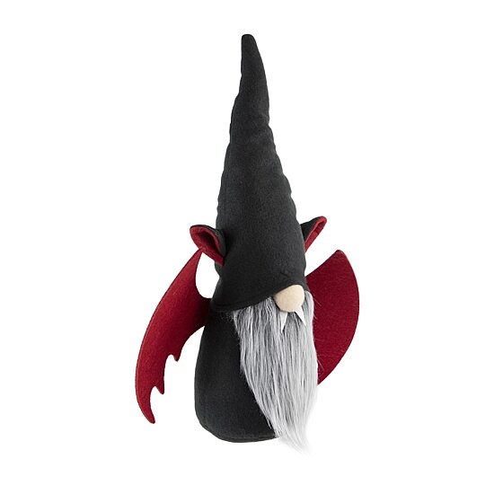 Northlight 17in Black And Red Boy With Bat Wings Gnome
