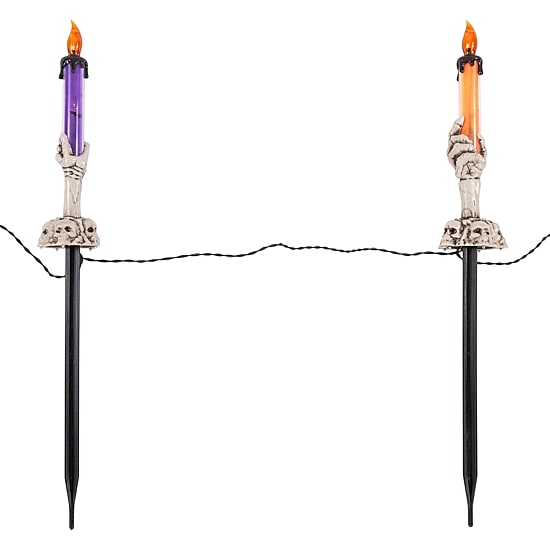 Northlight 8.5in Led Skeleton Candle 6-pc. Lighted Tabletop Decor