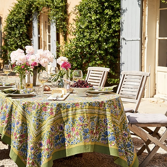 Couleur Nature Jardin Tablecloth