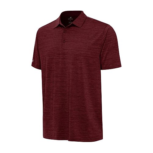 Antigua Layout Mens Short Sleeve Polo Shirt, Xx-large, Red