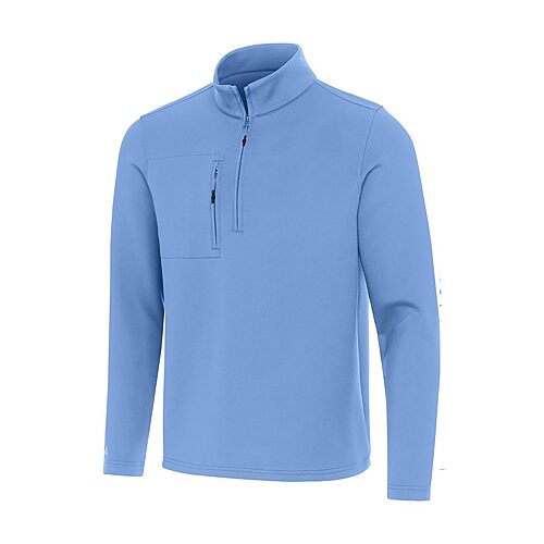 Antigua Men'S Insider 1/4 Zip Pullover Mens Lightweight Track Jacket, X-large, Blue