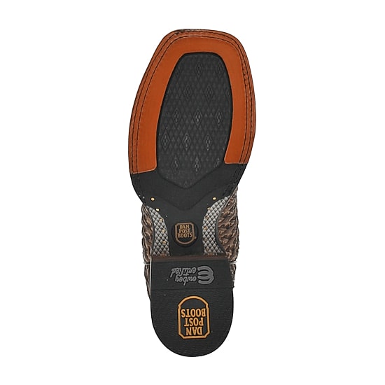 Dan Post Mens Stanley Block Heel Cowboy Boots