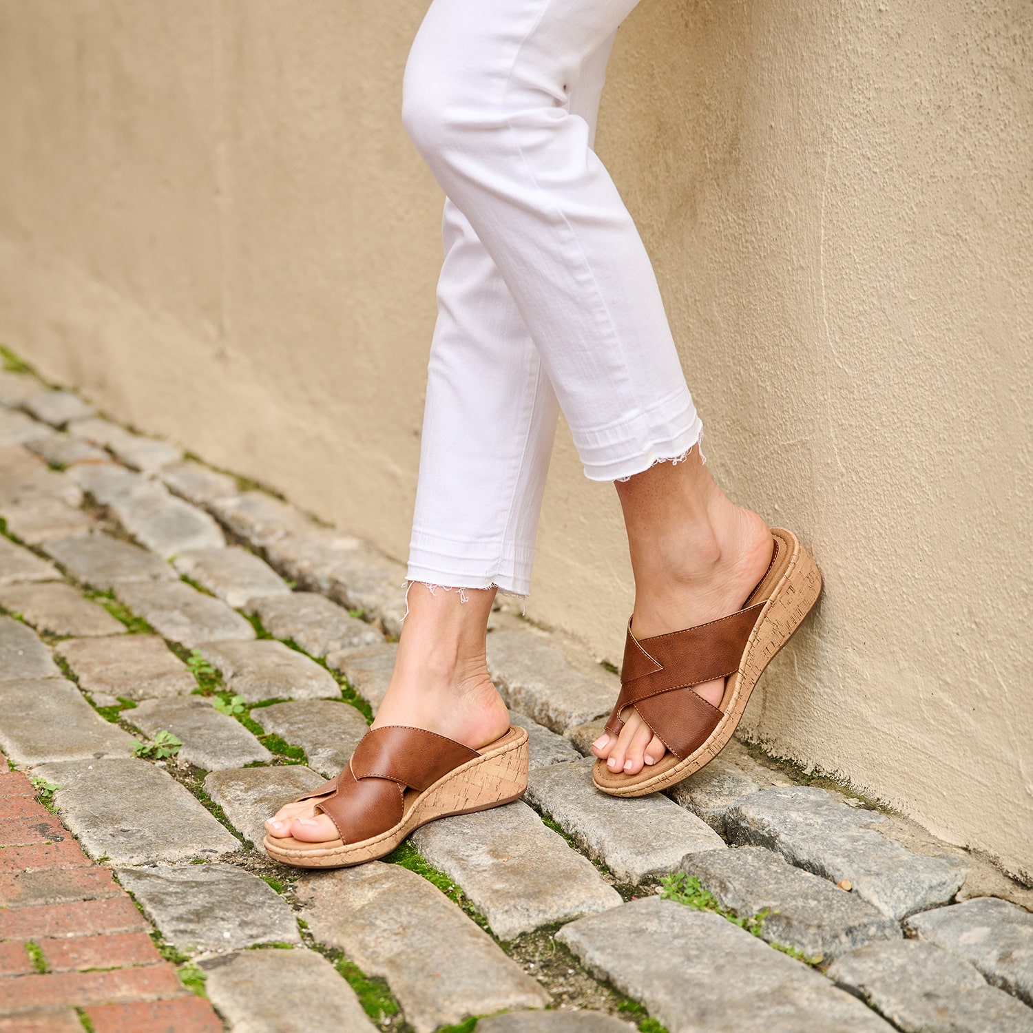 BOC by Born Womens Summer Wedge Sandals