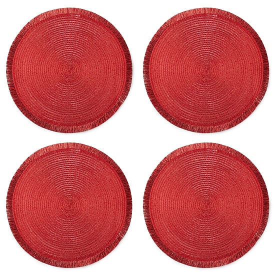 Homewear Holiday Festive Sparkle 4-pc. Placemat