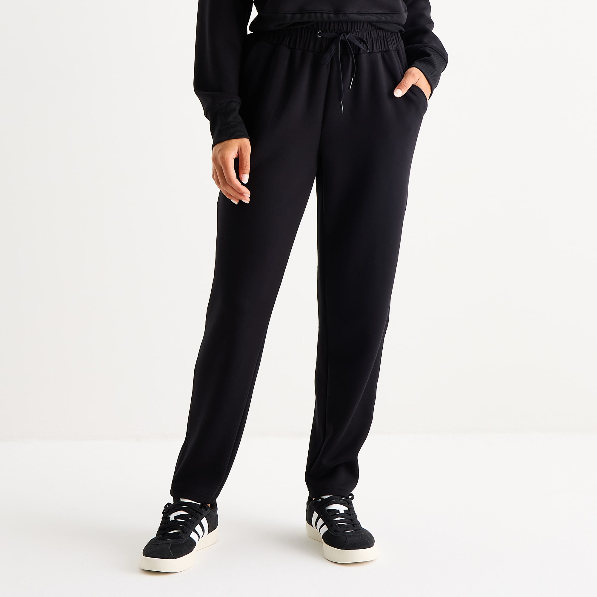 Xersion Womens Scuba Luxe Tapered Pant