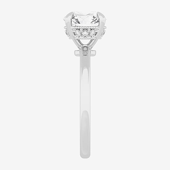 (G-H / SI1-SI2) Womens 2 CT. T.W. Lab Grown White Diamond 14K Gold Round Solitaire Engagement Ring