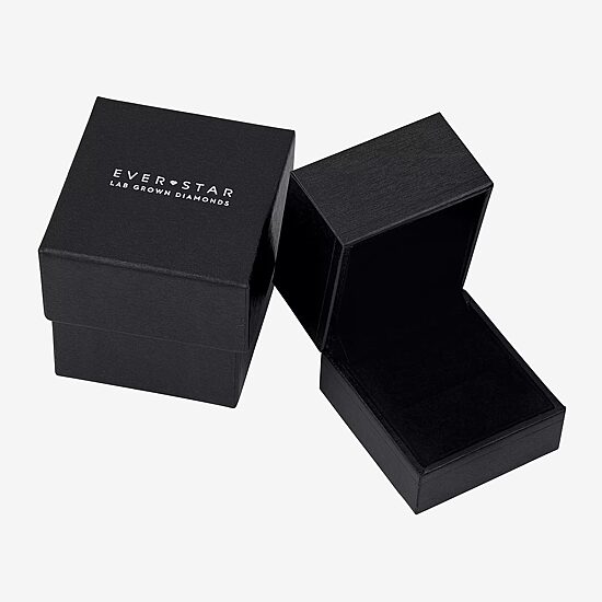 (H-I / I1) Womens 2MM 1 CT. T.W. Lab Grown White Diamond 10K Gold 5-Stone Anniversary Band
