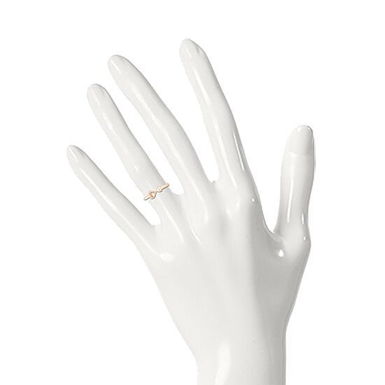 Womens 4.5MM 10K Gold Heart Band