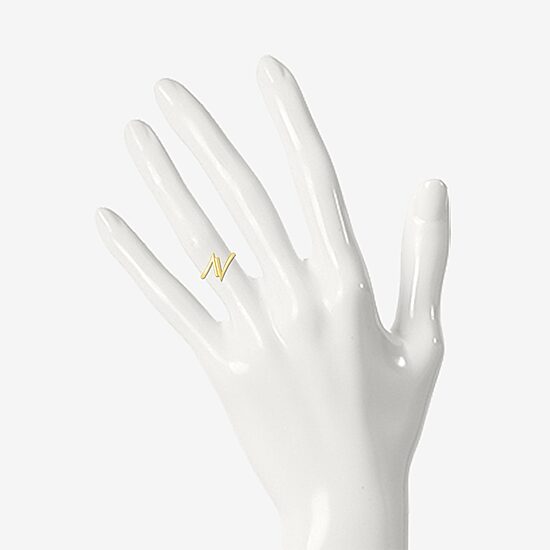 Womens 13.5MM 10K Gold Round Band