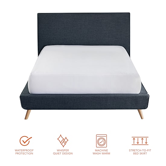 Bodipedic™ Home Essentials Whisper Quiet Waterproof Mattress Protector