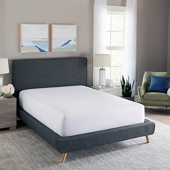 Bodipedic™ Home Essentials Whisper Quiet Waterproof Mattress Protector