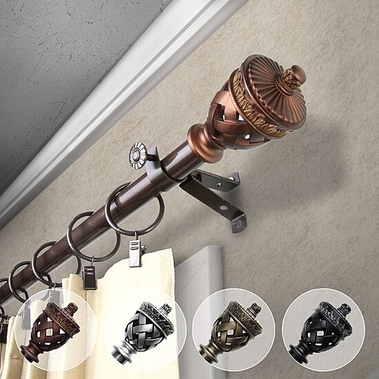 Rod Desyne Arielle 13/16" Adjustable Curtain Rod