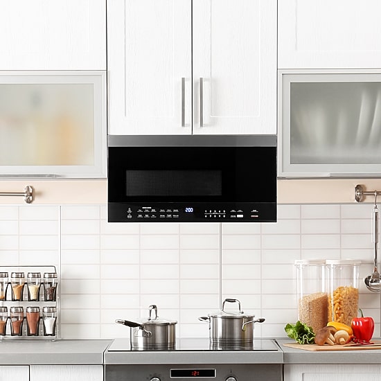 Black+Decker 1.6 Cu Ft Over Range Microwave
