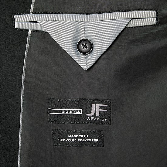 J. Ferrar Ultra Comfort Mens Stretch Fabric Regular Fit Big and Tall Suit Jacket