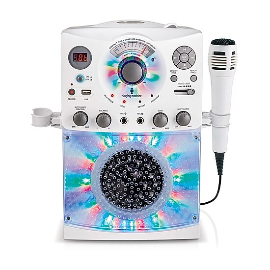Singing Machine LED Bluetooth Karaoke Machine