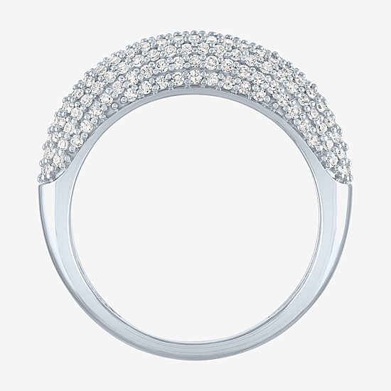 Diamond Addiction (G-H / Si2-I1) Womens 3/4 CT. T.W. Lab Grown White Diamond 10K Gold 10K White Gold Ring Set