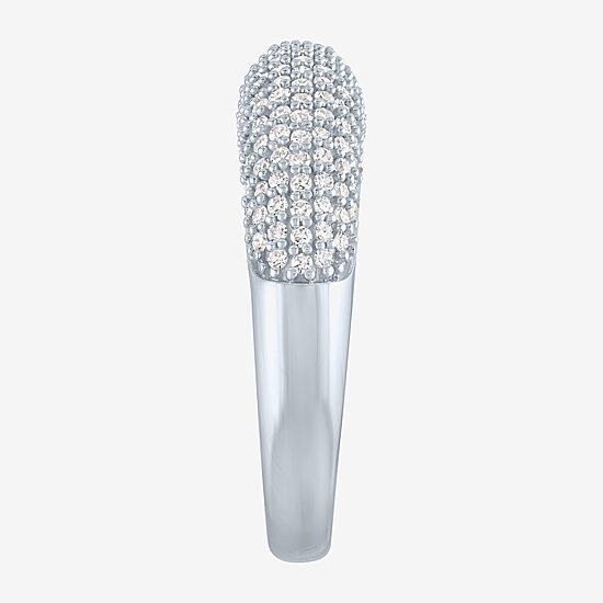 Diamond Addiction (G-H / Si2-I1) Womens 3/4 CT. T.W. Lab Grown White Diamond 10K Gold 10K White Gold Ring Set