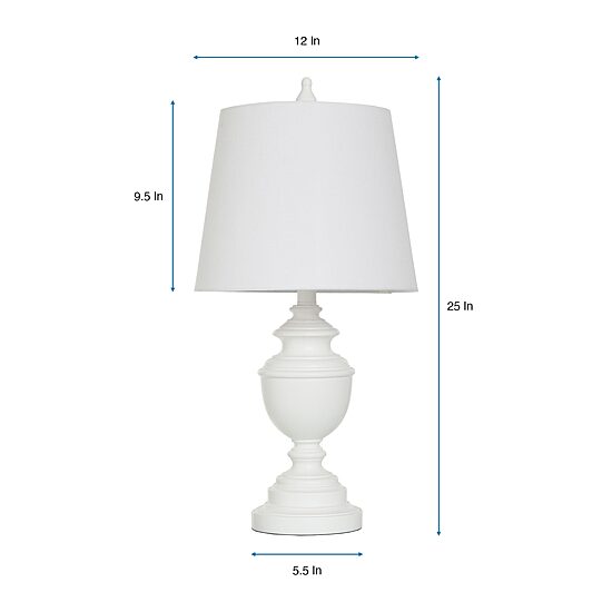 Stylecraft 25in Basilica Table Lamp