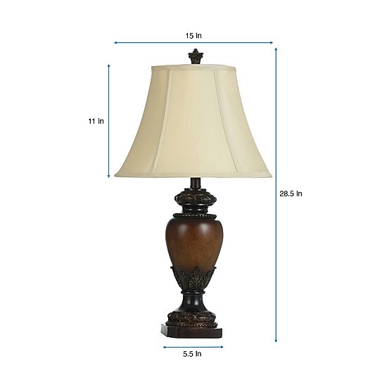 Stylecraft 28.5" Sienna Table Lamp